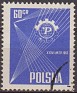 Poland 1957 Industry 60 GR Blue Scott 779. Polonia 779. Uploaded by susofe